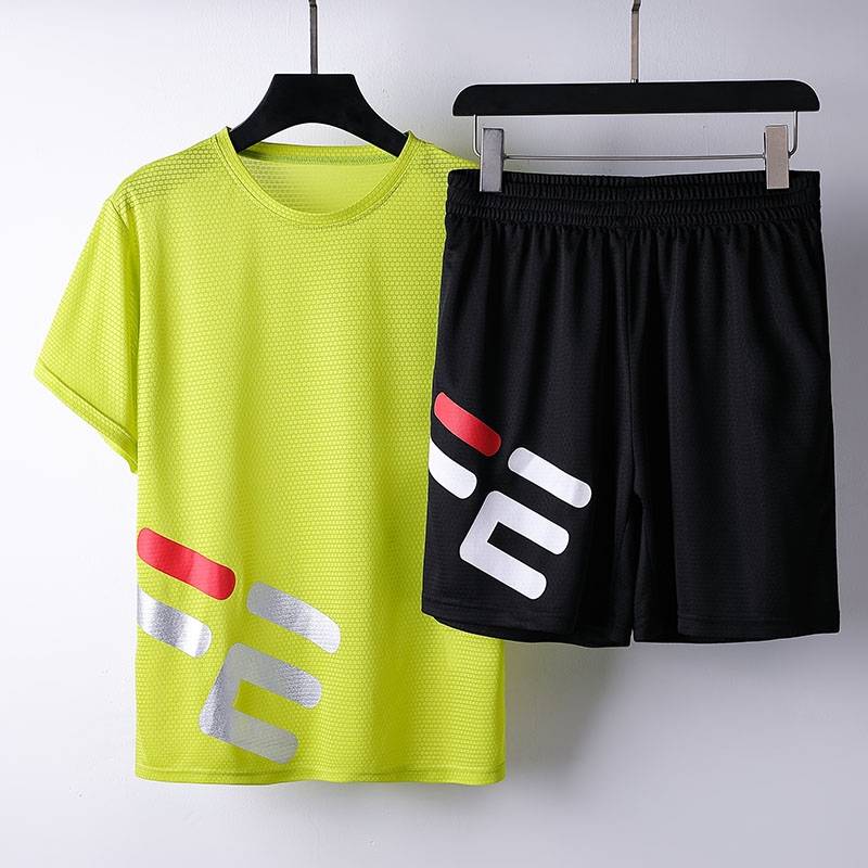 QC-Y63 green (top+shorts)
